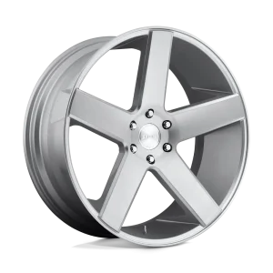 DUB – S218 BALLER – Silver – 22″x9.5″ 26mm – Summer Wheels – S218229585+26